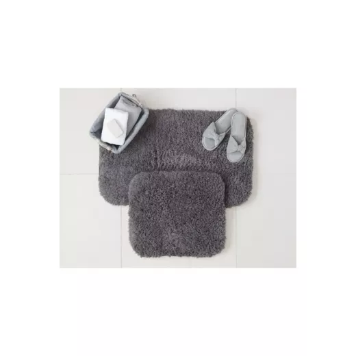 Madame Coco Sheep Bath Mat Anthracite 50x80+45x50 Cm Madame Coco Sheep Bath Mat Anthracite 50x80+45x50 Cm
