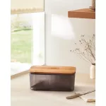 صندوق خشبي للخبز بغطاء - إيوليا   مدام كوكو - مدام كوكو