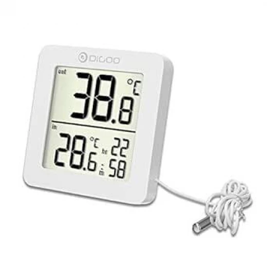Moes WiFi Smart Temperature & Humidity Sensor with LCD Screen Moes WiFi Smart Temperature & Humidity Sensor with LCD Screen