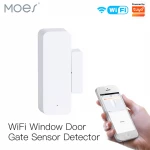 Moes WiFi Gate Magnetic Sensor; With Battery - MOES