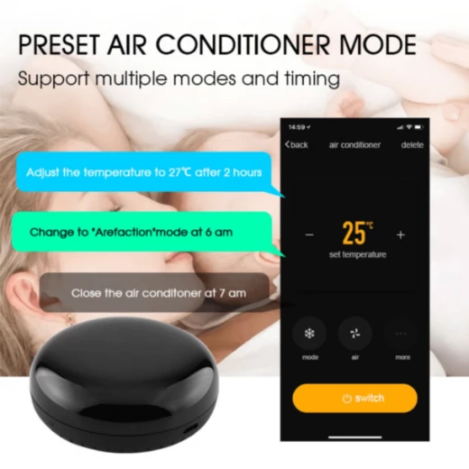 Moes WiFi IR Remote Control Smart Home Blaster Infrared Wireless Control via APP - MOES - Image 9