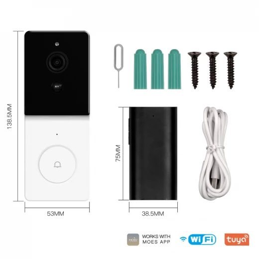 Moes Tuya Smart Doorbell WIFI - MOES - Image 6