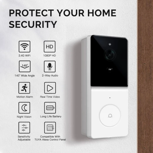 Moes Tuya Smart Doorbell WIFI - MOES - Image 3