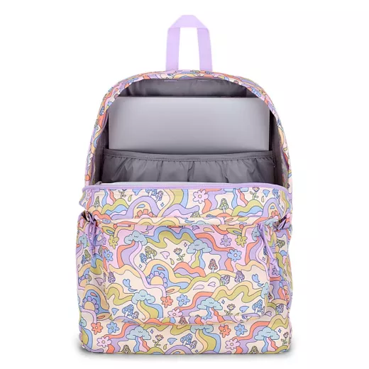 JanSport SuperBreak Plus Backpack –Groovy Guides– 42×32×13 cm – 26 L – Fits 15″ Laptop - JanSport - Image 7