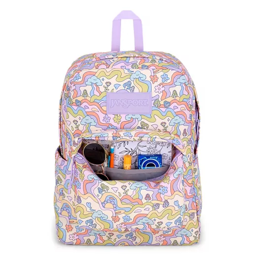 JanSport SuperBreak Plus Backpack –Groovy Guides– 42×32×13 cm – 26 L – Fits 15″ Laptop - JanSport - Image 5
