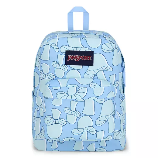 JanSport SuperBreak Plus Backpack –Mushroom Melancholy Blue– 42×32×13 cm – 26 L – Fits 15″ Laptop JanSport SuperBreak Plus Backpack –Mushroom Melancholy Blue– 42×32×13 cm – 26 L – Fits 15″ Laptop