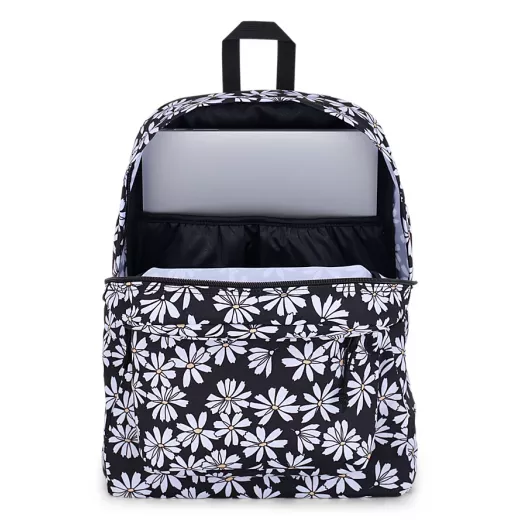 JanSport SuperBreak Plus Backpack – Punk Pansies Black– 42×32×13 cm – 26 L – Fits 15″ Laptop - JanSport - Image 4