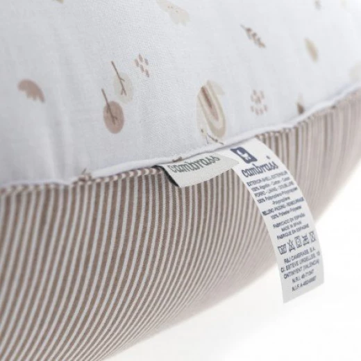 Cambrass Small Nurssing Pillow, Greeny Beige - Cambrass - Image 5