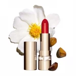 أحمر شفاه Clarins Joli Rouge Satin بلون الكرز لون مكثف ترطيب قابل لإعادة التعبئة لمكياج الشفاه - كلارنس