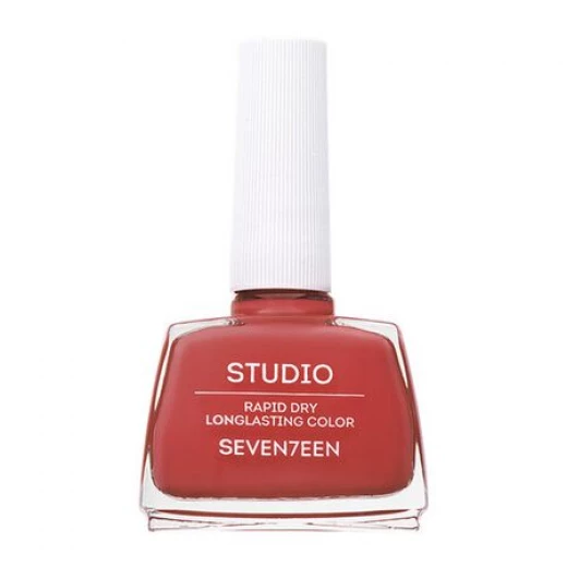Seventeen Studio Rapid Dry Nail Polish Shade 233 | Long Lasting Chip Resistant Manicure 12ml | Glamorous Shine Seventeen Studio Rapid Dry Nail Polish Shade 233 | Long Lasting Chip Resistant Manicure 12ml | Glamorous Shine