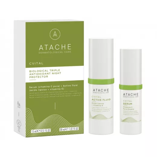 Atache C Vital Set Active Serum 15ml & Active Fluid 30ml Atache C Vital Set Active Serum 15ml & Active Fluid 30ml