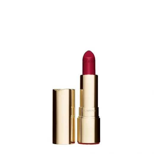 أحمر شفاه Clarins Joli Rouge Velvet Woodberry بلمسة نهائية غير لامعة تركيبة مرطبة للشفاه لون مكثف أحمر شفاه Clarins Joli Rouge Velvet Woodberry بلمسة نهائية غير لامعة تركيبة مرطبة للشفاه لون مكثف