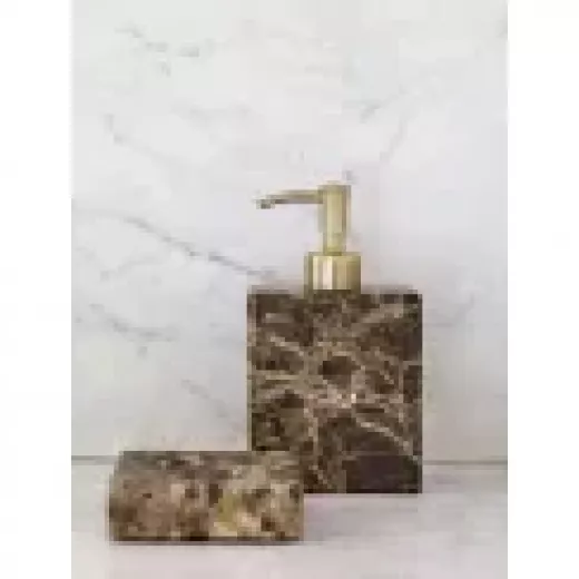 صحن صابون حمام بني 10 سم من أكوانوفا - أكوانوفا - Image 3