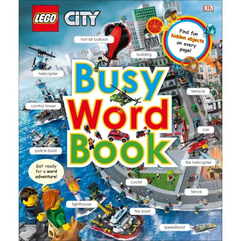Lego City Busy Word Book - DK Books