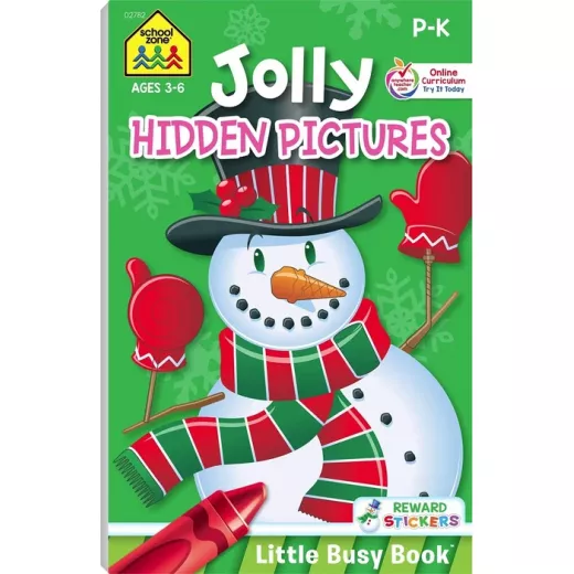 School Zone - Jolly Hidden Pictures Workbook School Zone - Jolly Hidden Pictures Workbook
