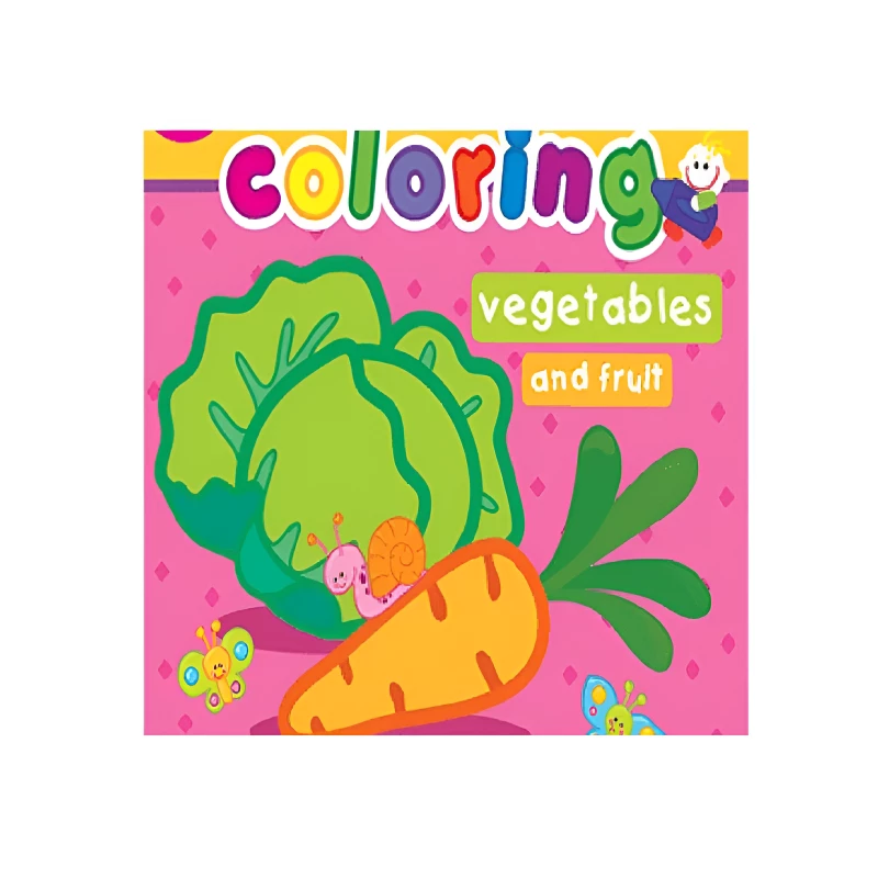 My First Book of Coloring Vegetables & Fruits - zone