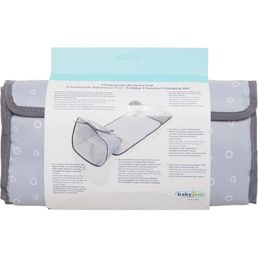 BabyJem 2 Functional Changing Mat Rings ** Grey - BabyJem - Image 5