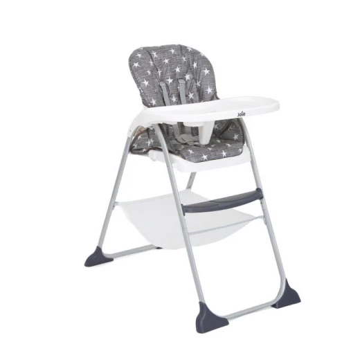 Joie Mimzy Snacker High Chair in Logan: A Foldable, Reclining, and Compact Highchair for Babies. Designed for Easy Feeding and Convenient Storage, this High Chair Offers Comfort and Practicality. - Joie - Image 2