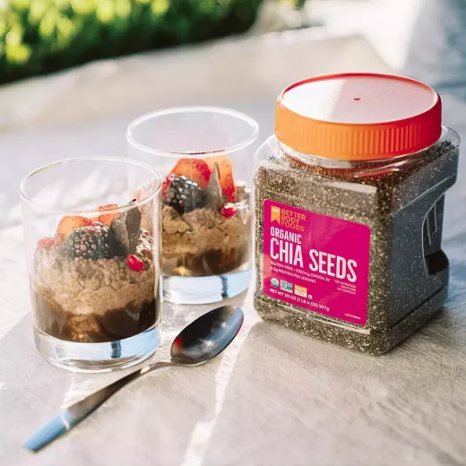 BetterBody Foods Organic Black Chia Seeds 907 g - Better Body Food - Image 3