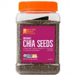 BetterBody Foods Organic Black Chia Seeds 907 g - Better Body Food