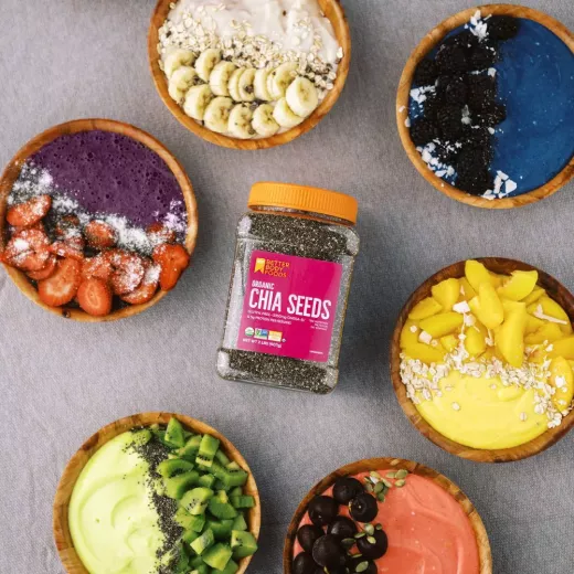 BetterBody Foods Organic Black Chia Seeds 907 g - Better Body Food - Image 4