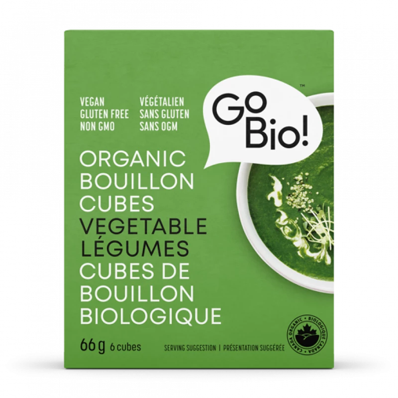 مكعبات مرقة عضوية، خضار، 66 جرام من جو بيو - BiOrganic