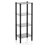 Kela Rack Lars 3 Shelves Black - Kela