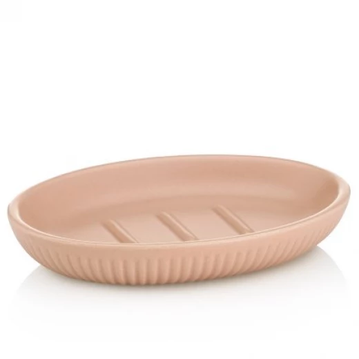 صحن صابون أديل وردي غامق من كيلا صحن صابون أديل وردي غامق من كيلا