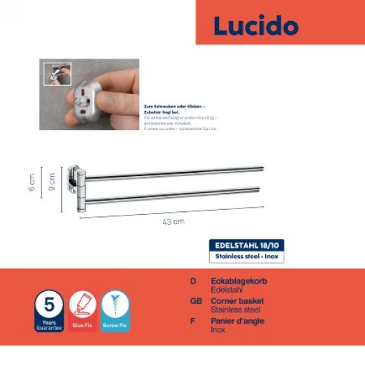 Kela Toilet Paper Holder Lucido - Kela - Image 5