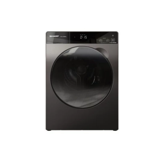 غسالة 12.5 كجم 1200 دورة في الدقيقة 15 برنامج A+++ وظيفة تقليل الضوضاء ES-FP1252KJZ-S كروم داكن من شارب غسالة 12.5 كجم 1200 دورة في الدقيقة 15 برنامج A+++ وظيفة تقليل الضوضاء ES-FP1252KJZ-S كروم داكن من شارب
