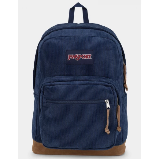 JanSport Right Pack Expressions Backpack – NAVY CORDUROY 46 cm H × 33 cm W × 21 cm D, 28 L JanSport Right Pack Expressions Backpack – NAVY CORDUROY 46 cm H × 33 cm W × 21 cm D, 28 L