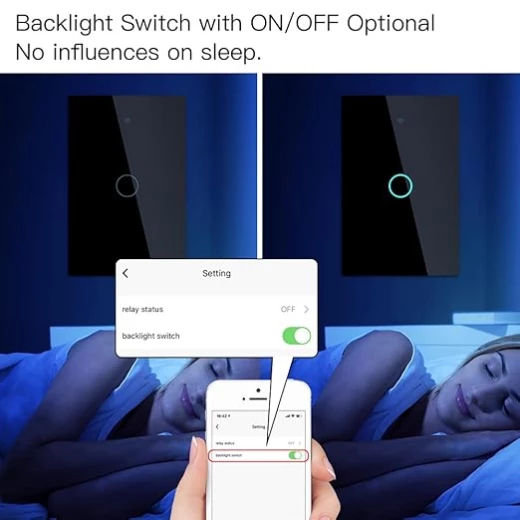 Moes Smart Switch 1 Gang - MOES - Image 2