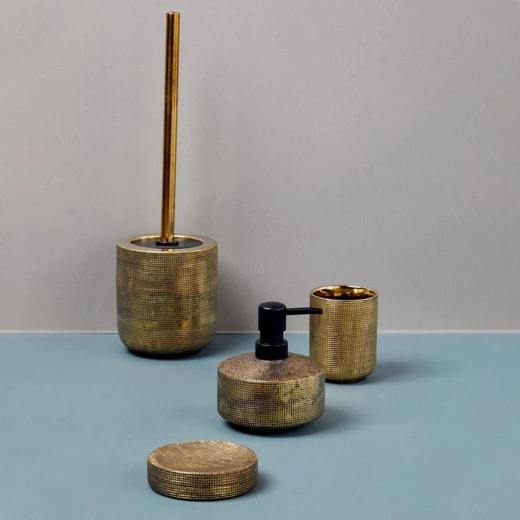 Wenko Toilet Brush Rivara  Gold - Wenko - Image 3