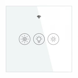 Moes WiFi Smart Light Dimmer Switch  Glass Touch Switch EU