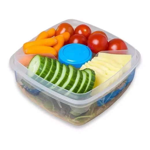 كاي ستيشنري - حافظة طعام لانش اند مونش - 1700 مل باللون الازرق - كي العودة للمدارس - Image 3