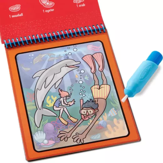 Melissa And Doug Water Wow Coloring Book Water Adventure - Melissa &amp; Doug - Image 2