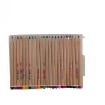 Acrylic 24 Jumbo Color Pencil Natural WOOD - Acrylic