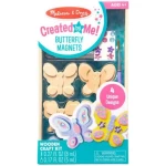 Melissa & Doug Created by Me! Wooden Butterfly Magnets Craft Kit - Melissa &amp; Doug