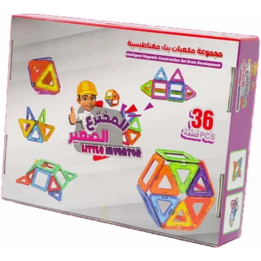 Little Inventor: Magnetic Building Kit 36 Little Inventor: Magnetic Building Kit 36