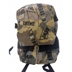 Fashion bag with modern design and graphics