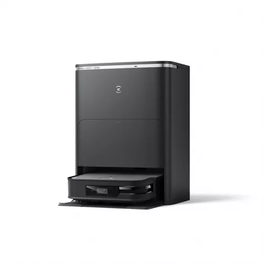 مكنسة وممسحة روبوت ECOVACS DEEBOT X2 Omni، شفط 8000 باسكال، رفع 15 مم، محطة أومني مع غسيل ممسحة الماء الساخن، تفريغ ذاتي، تجفيف الهواء الساخن، إعادة التعبئة التلقائية، تجنب العوائق، أسود مكنسة وممسحة روبوت ECOVACS DEEBOT X2 Omni، شفط 8000 باسكال، رفع 15 مم، محطة أومني مع غسيل ممسحة الماء الساخن، تفريغ ذاتي، تجفيف الهواء الساخن، إعادة التعبئة التلقائية، تجنب العوائق، أسود