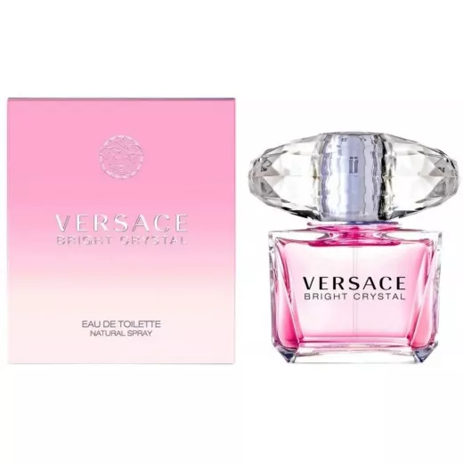 عطر فيرساتشي برايت كريستال او دي تواليت 90 مل للنساء عطر زهري فاكهي منعش للاستخدام اليومي عطر فيرساتشي برايت كريستال او دي تواليت 90 مل للنساء عطر زهري فاكهي منعش للاستخدام اليومي