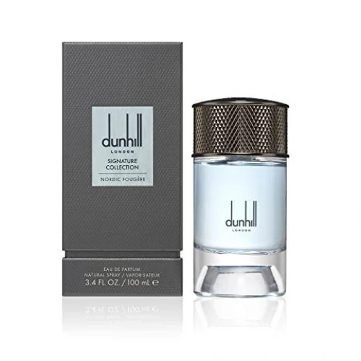 دنهل نورديك فوجير ماء عطر 100 مل: عطر خشبي عطري للرجال مع ملاحظات العنبر والعود والجلد وشجرة البن دنهل نورديك فوجير ماء عطر 100 مل: عطر خشبي عطري للرجال مع ملاحظات العنبر والعود والجلد وشجرة البن