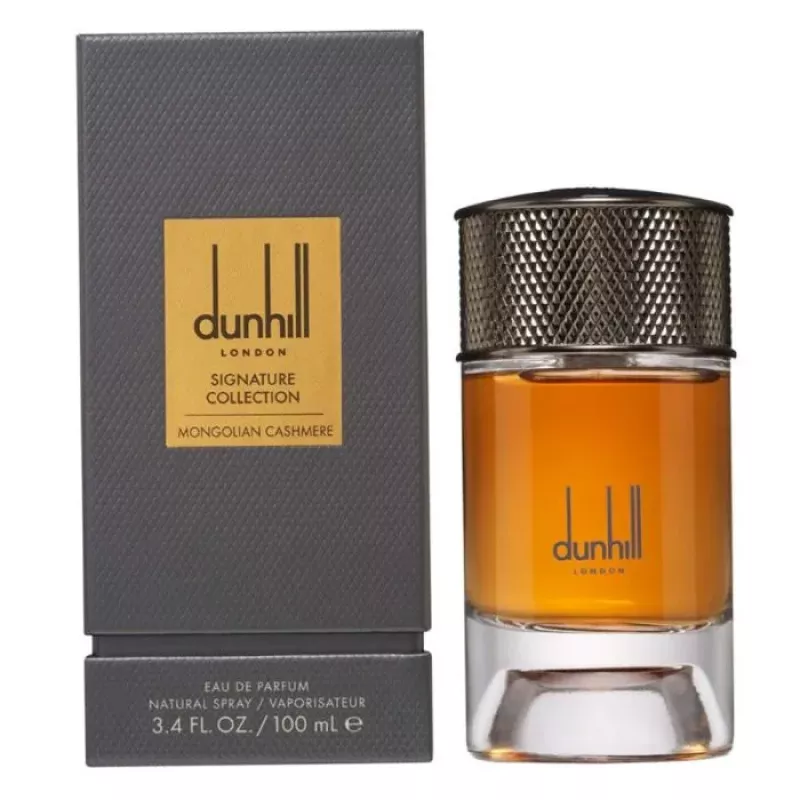 دنهيل مونغولين كشمير عطر للرجال ١٠٠ مل: عطر العنبر والعود والجلد والقهوة - دنهيل