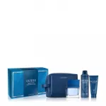 مجموعة هدايا عطر جيس سيداكتيف بلو للرجال برائحة الحمضيات البحرية ماء تواليت وجل استحمام للرجال - جيس