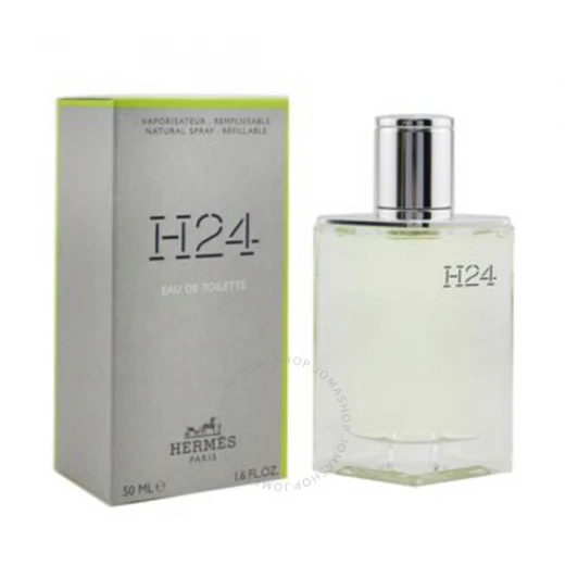 Hermes H24 Eau de Toilette 50ml Fresh Woody Fragrance for Men Daily Wear Perfume Hermes H24 Eau de Toilette 50ml Fresh Woody Fragrance for Men Daily Wear Perfume