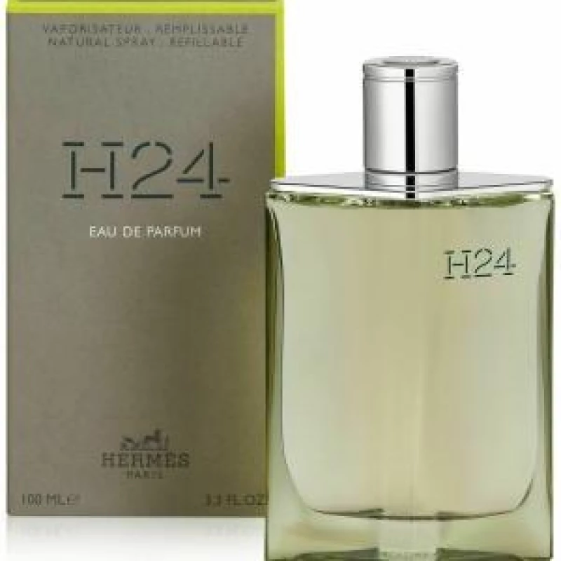 Hermes H24 Eau de Parfum for Men 100ml Refillable Fresh Fragrance Gift Set - Hermes