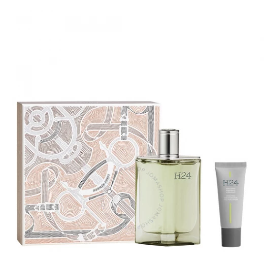 Hermes H24 Herbes Eau de Parfum Set for Men Luxury Grooming Gift Hydrating Moisturizer 100ml Hermes H24 Herbes Eau de Parfum Set for Men Luxury Grooming Gift Hydrating Moisturizer 100ml