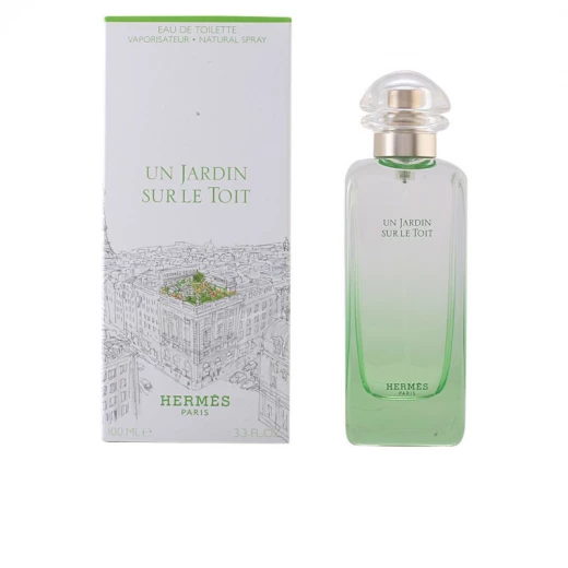 HERMÈS Un Jardin Sur Le Toit Eau de Toilette 100ml Fresh Floral Fragrance for Women & Men - Hermes - Image 2