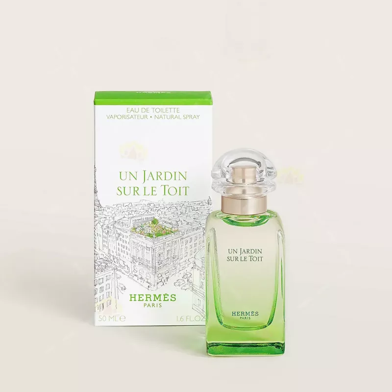 هيرمس عطر أون جاردان سور لو تويت ماء تواليت 50 مل عطر منعش وزهري للرجال والنساء - هيرميس